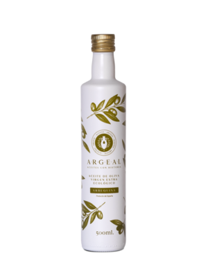 Aceite de Oliva Virgen Extra Ecológico. Variedad Arbequina. 0,5L. Caja 12 botellas