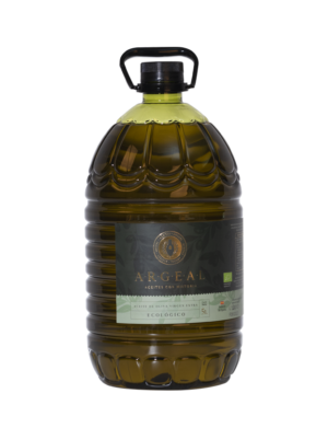 Aceite de Oliva Virgen Extra Ecológico. Variedad Cornicabra. 5L. Caja 3 unidades